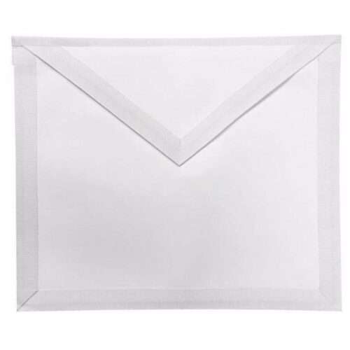 Masonic White Member Apron
