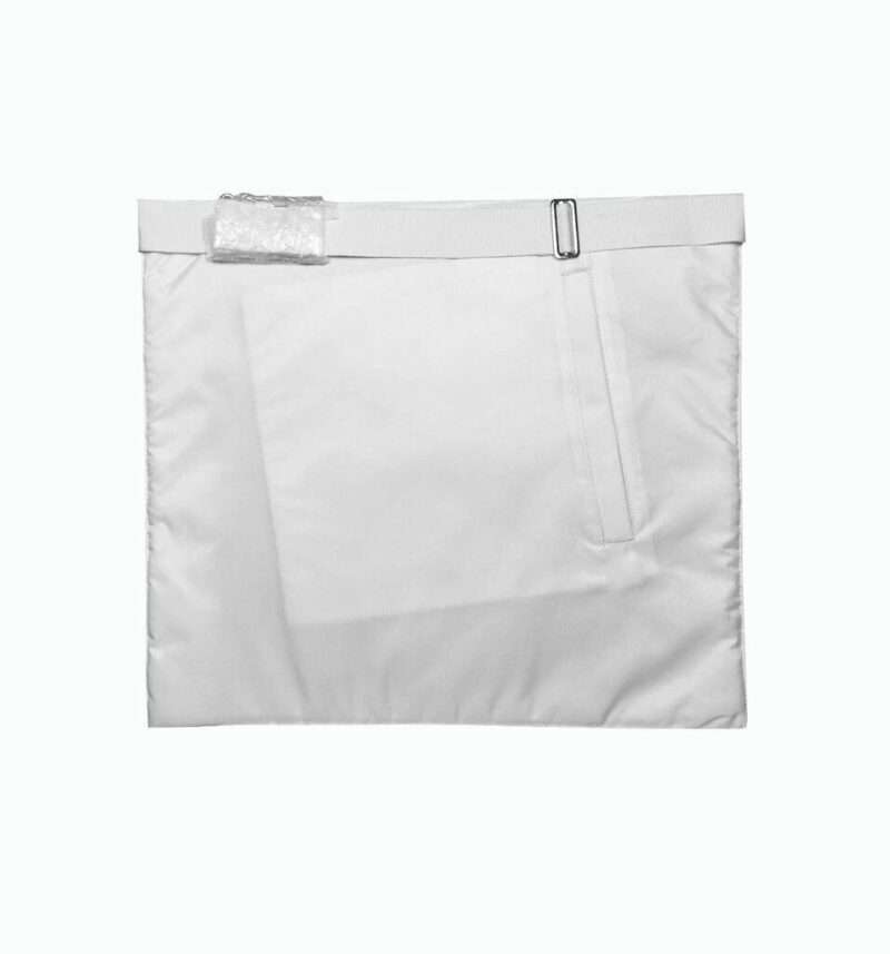 Masonic White Member Apron